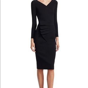 Chiara Boni Kaya Pleated Detail Sheath Dress